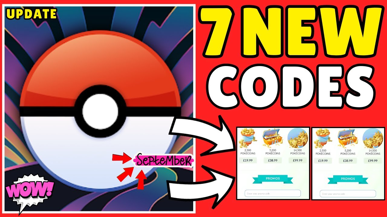 ⚠️Sep!! Codes⚠️ POKEMON GO PROMO CODES 2025 - POKEMON GO CODES 2025 - CODE POKEMON GO