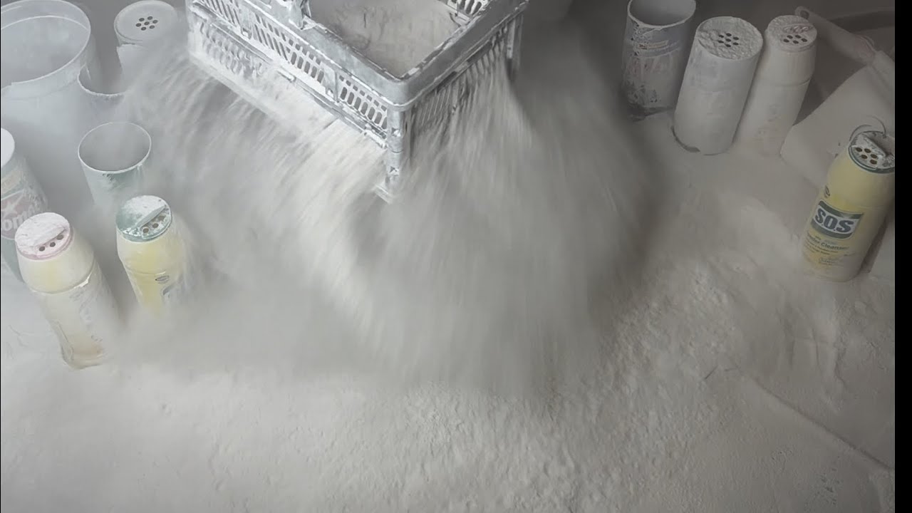 🌬️💨DUSTY TOO💨❤️‍🔥💨#ajaxasmr #lemoncomet #sospowder #dusty #powderplay #asmrsounds #satisfying 