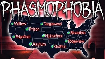 Playing All Maps in Phasmophobia! - Solo Professional