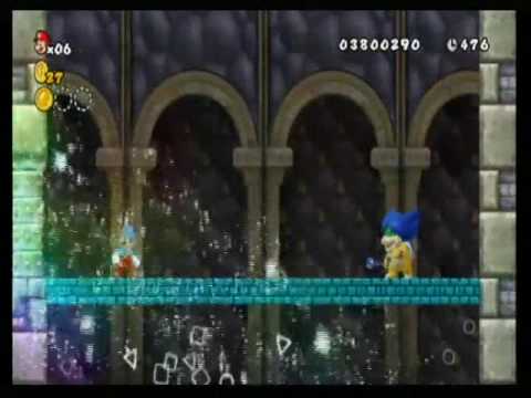 new super mario bros 2 3ds world 5 boss castle