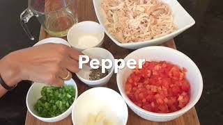 How To Make An Easy Recipe - Arepas With Pollo Mechado - Episode 13
