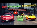 Epic we go on a european grand tour  modern classic cars