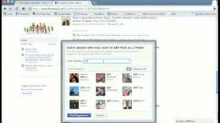 How to send invitations to friend Pace e Bene on Facebook