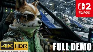 Star Fox Full Demo Gameplay Walkthrough - Nintendo Switch 2 Next-Gen Showcase