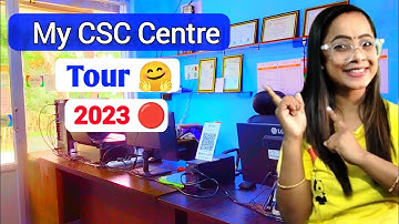 My CSC Centre Tour With all Setup | 2024 #cscsetup