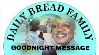 GOODNIGHT MESSAGE FOR SATURDAY 24TH OCTOBER 2026 WITH FR EUSTACE SIAME SDB!