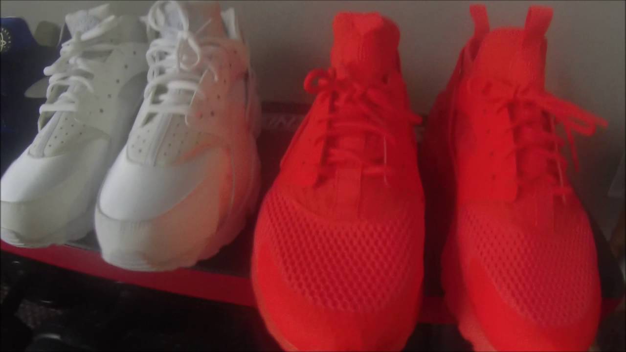 nike huarache ultra crimson