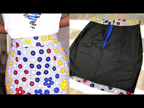 Video: How To Sew A Lined Skirt