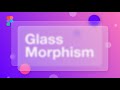 Тренд в веб-дизайне 2021. Как сделать Глассморфизм (Glass Morphism)