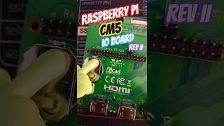 Official Raspberry Pi CM5 IO Board REV II #raspberrypi #cm5 #computemodule #linux
