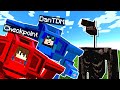 We Used DANTDM'S SECRET MECH To Destroy SIREN HEAD - Minecraft Mods Gameplay