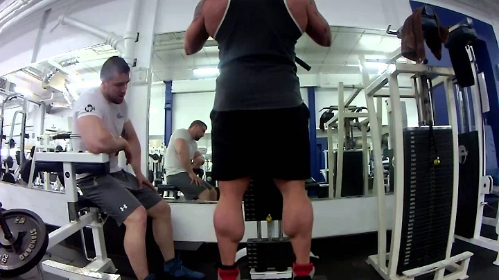 Insane legs training with Alexandre Raymond the su...
