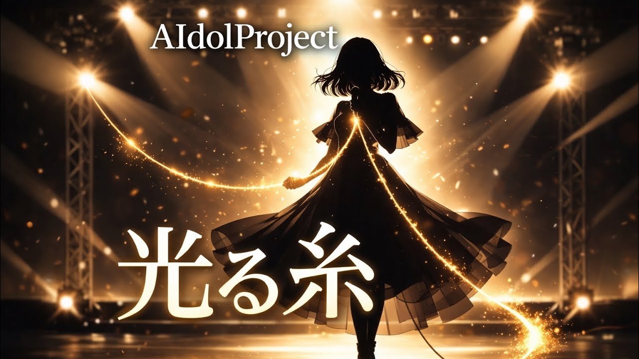 【泣ける曲】「光る糸」【AIdolProject】【Official Music Video】