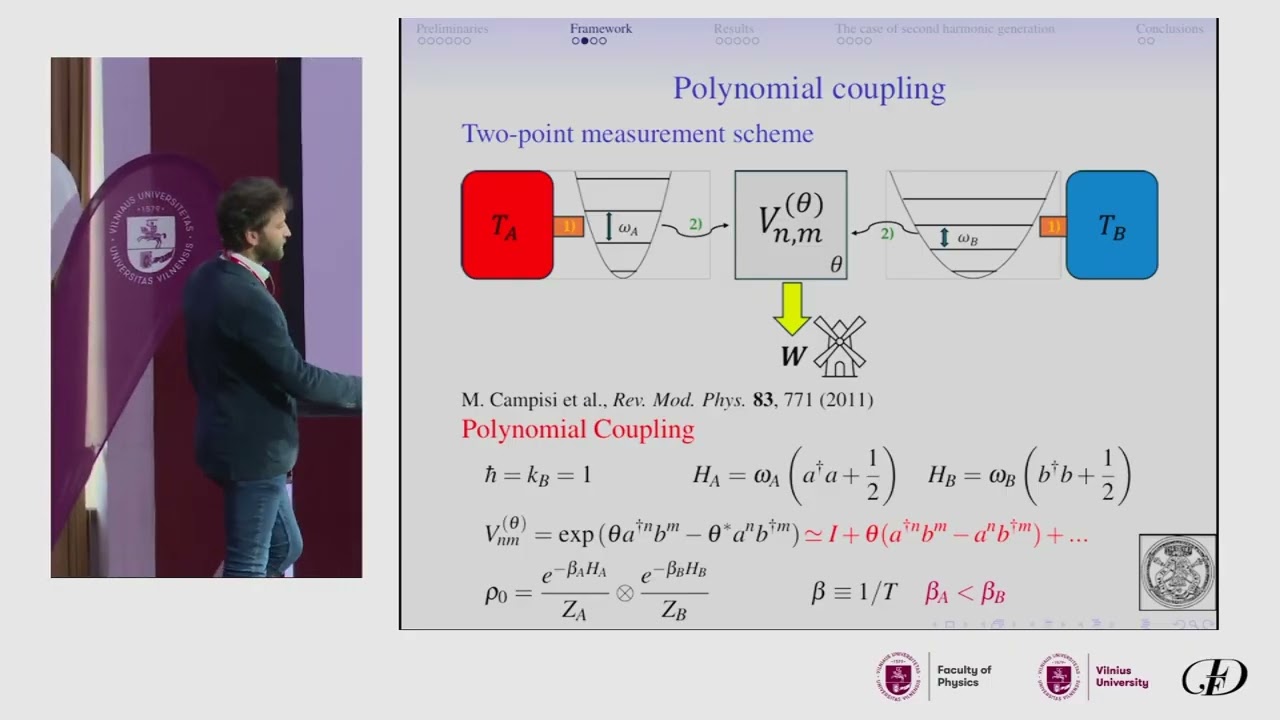 Giovanni Chesi (UNIPV, Pavia) – Bosonic Two-Stroke Heat Engines with Polynomial Nonlinear Coupling