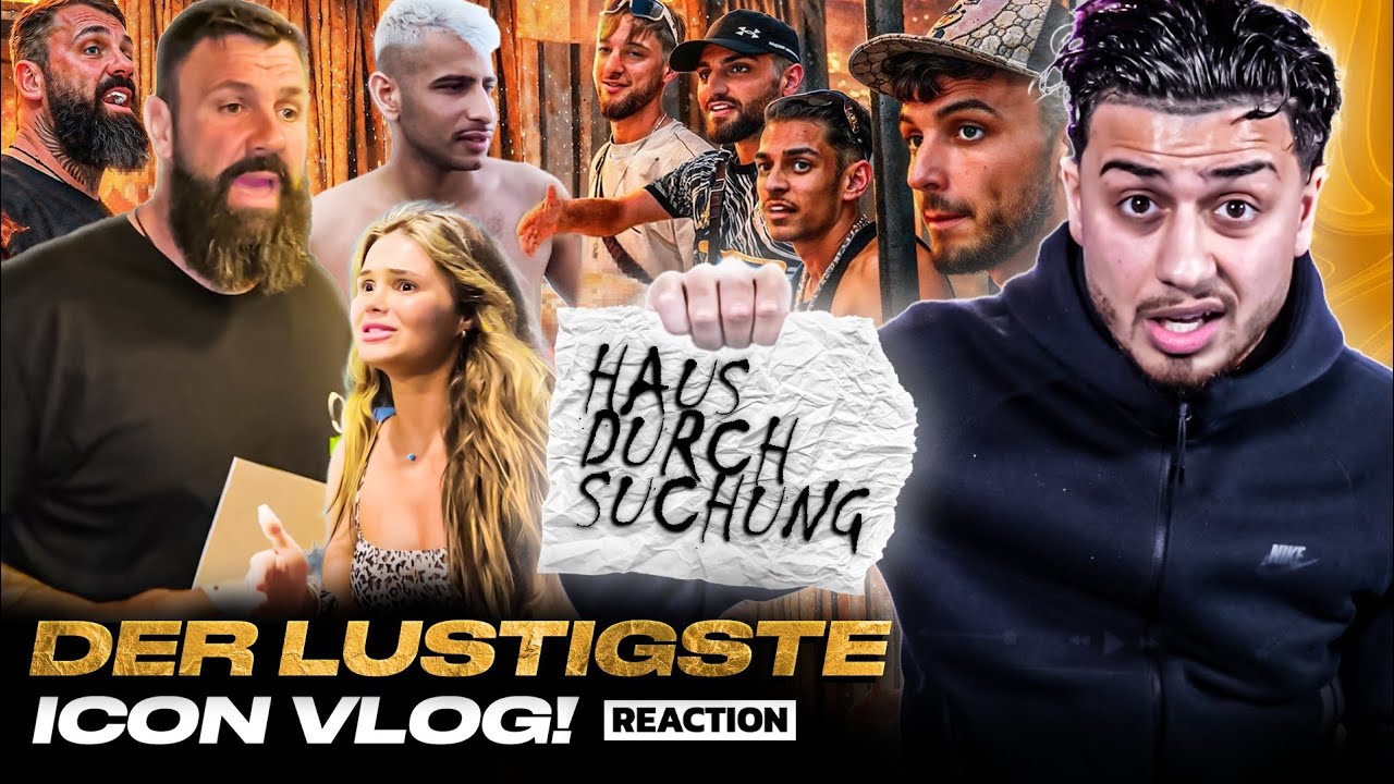 HAUSDURCHSUCHUNG❗️Security findet Dr*gen bei Künstlern! 🤯 ICON 6 RUNDE 2 VLOG 12 Reaction