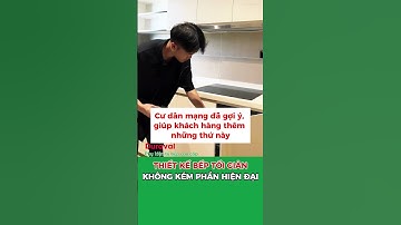 Tối giản nhưng không đơn điệu – Bếp đẹp chuẩn 2025!