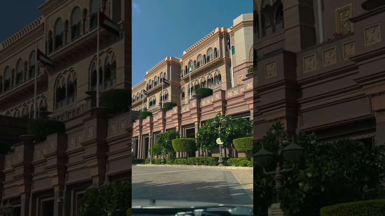 Emirates palace Hotel Abu Dhabi outstanding 