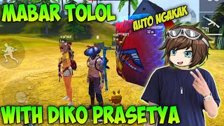 MABAR TERTOLOL WITH DIKO PRASETYA, Auto Ngakak- GARENA FREE FIRE