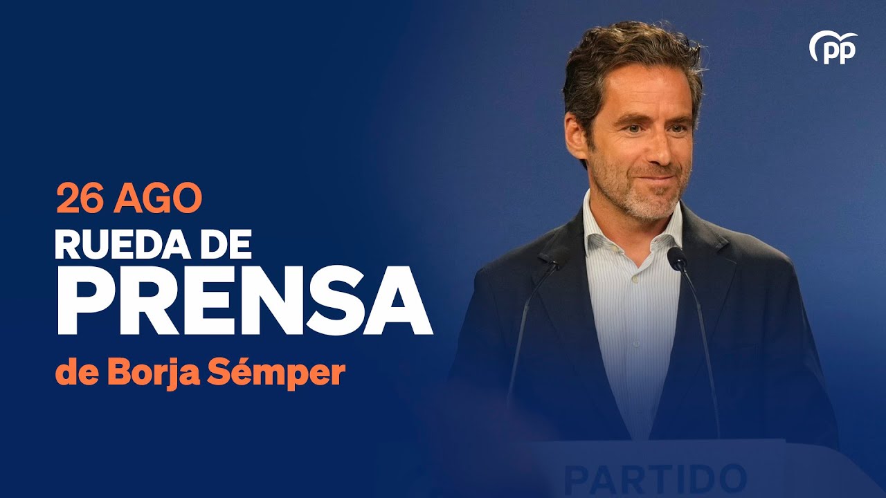 Borja Sémper ofrece una rueda de prensa tras la reunión del Comité de ...