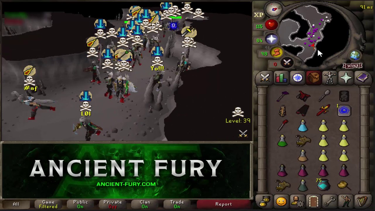 Ancient Fury Perform The "Mace Trick" For Nightmare Staff + (Audio)