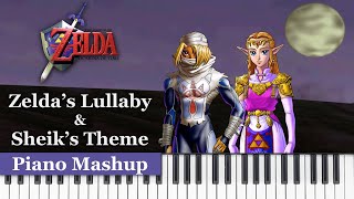Zeldas Lullaby and Sheiks Theme Mashup - The Legend of Zelda - Piano Cover