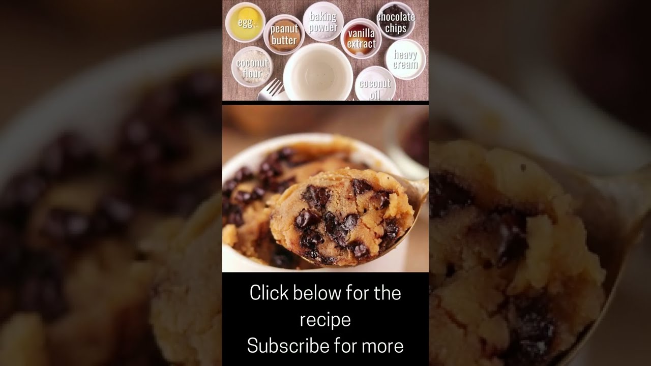 Keto Diet Recipe Choco-Peanut Butter Mug Cake 