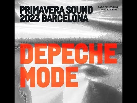 Depeche Mode Primavera Sound 2023