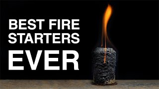 FIRE STARTERS, easy, natural, long burn for STOVE / How to