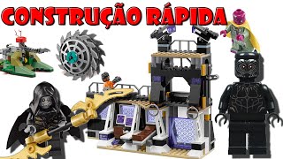 Construção Rápida - LEGO 76103 - Batalha de Wakanda (Speedbuild)