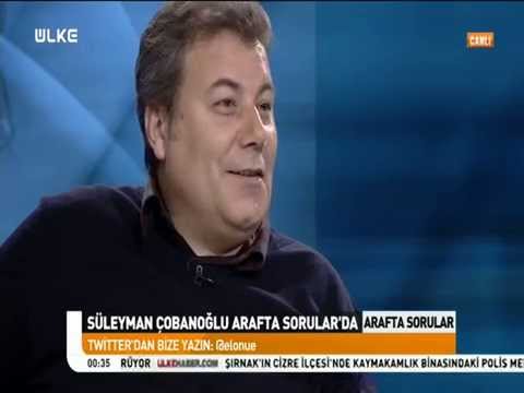 SÜLEYMAN ÇOBANOĞLU GEZİ OLAYLARINI DEĞERLENDİRDİ