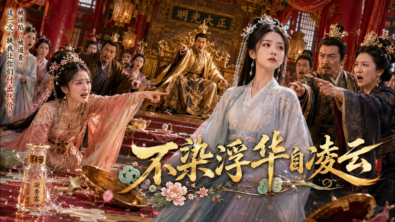 【AI短劇】🔔不染浮華自凌雲：她曾替妹妹承受一切，如今讓所有人跪求原諒！#AI短劇 #最新短劇全集 #短劇全集 #短劇 #熱門短劇 #短劇推薦 #大陸短劇