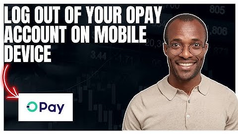 How to logout on Opay mobile banking app
