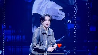 230427- FANCAM - Second Ment "I want to tell my stories w/ less anger" - Agust D Tour - NY D2