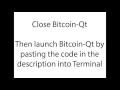 Installing Bitcoin-QT