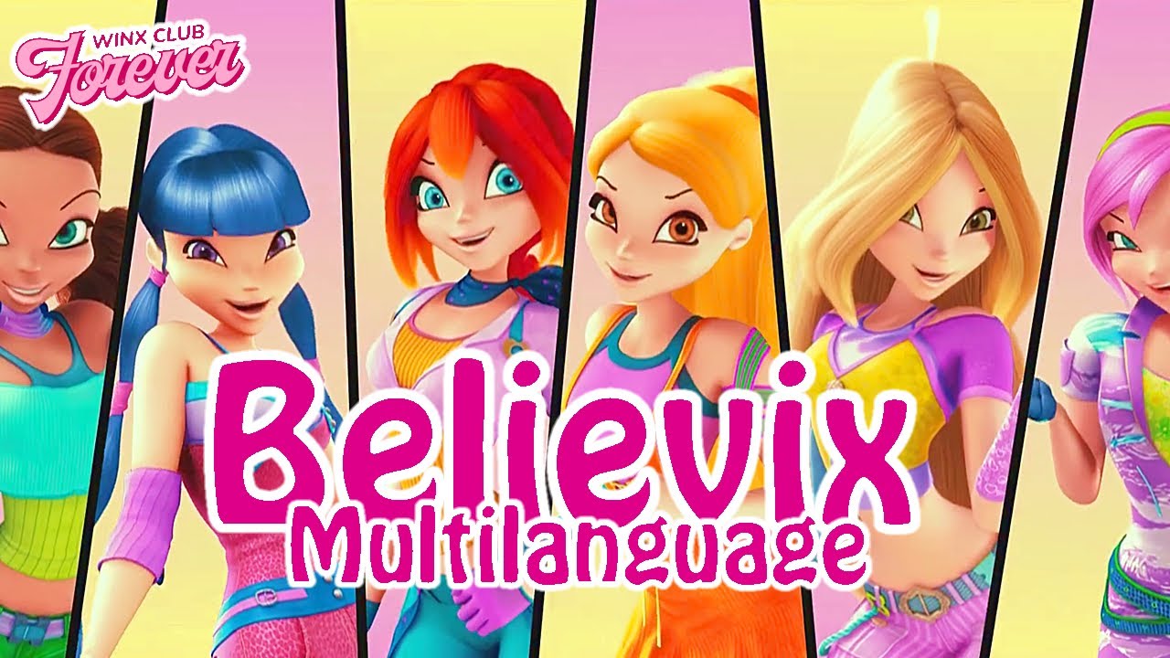 Winx Club Movie: Believix Multilanguage - 17 versions 