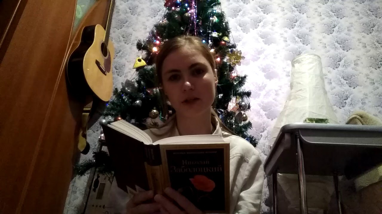 "Читаю стихи" Н.Заболоцкий "Я не ищу гармонии в природе" - YouTube