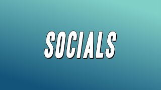 Headie One - Socials (Lyrics)