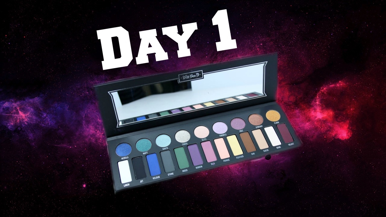 Weekly Palette Challenge Ft. KVD Metal Matte (Day 1)