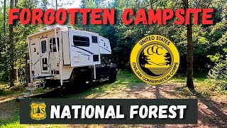 Forgotten Campsite Lost in Time  Truck Camper Life