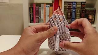 3D Origami Ganpati (Lord Ganesha)