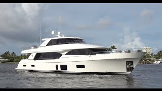 Elegance, Comfort, Space: 2017 Ocean Alexander 100 Motor Yacht For Sale at MarineMax Pier 66