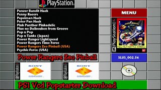 Power Rangers Zeo Pinball Hack PS1 Vcd Popstarter PS2 Link Download