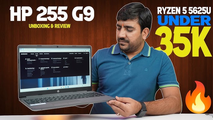 hp 255 g9 ryzen 3 5425u laptop unboxing & review || hp 255 g9 - YouTube