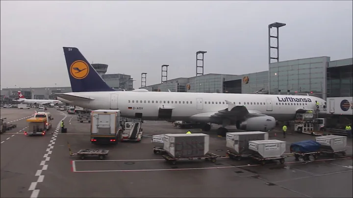 Flight Report | Munich to Frankfurt | Frankfurt International Airport Views | Airbus A321