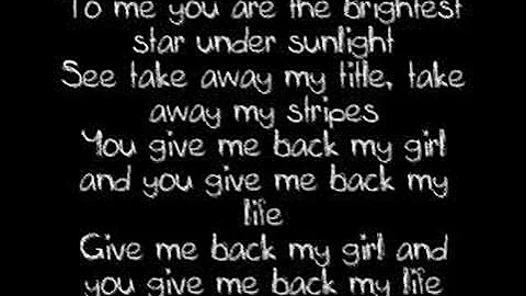 Lil' Wayne - Something You Forgot LYRICS