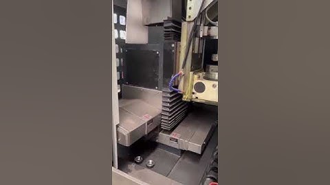 The inner structure of CNC machine with 12 spindle