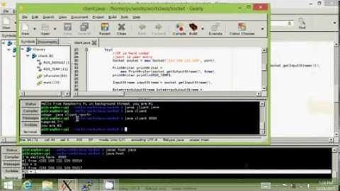 Java exercise - Client and Server example IV, with option to request Read Temperature