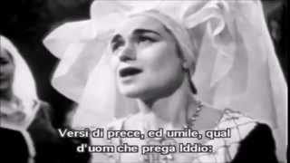 Leyla Gencer - Tacea la notte placida (Il Trovatore) 1957 - Verdi