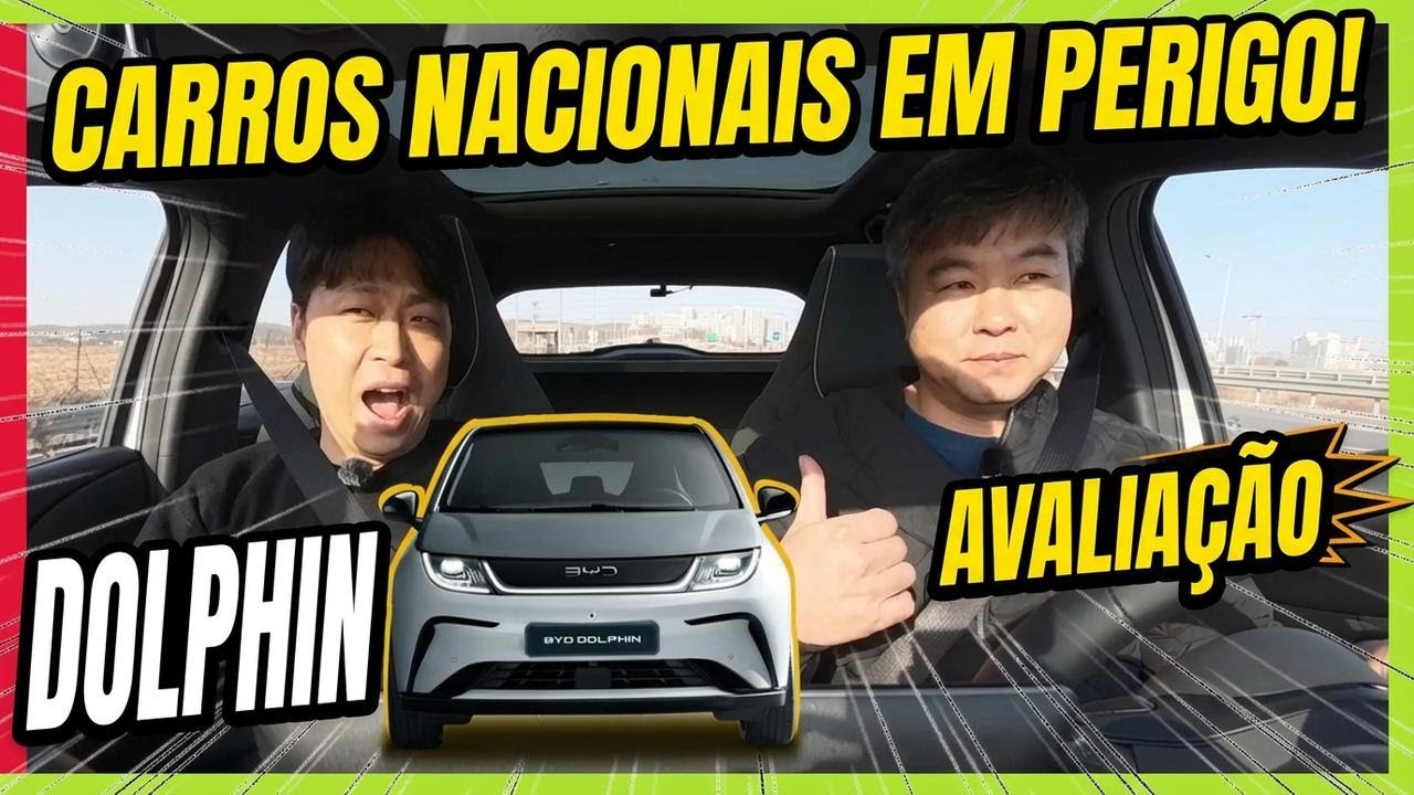 Incrível! BYD Dolphin elétrico por cerca de R$ 80.000: concorrência nacional tem que acordar!