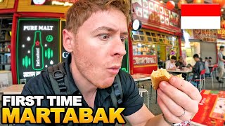 FIRST TIME Eating the Best Martabak in Jakarta, Indonesia 🇮🇩
